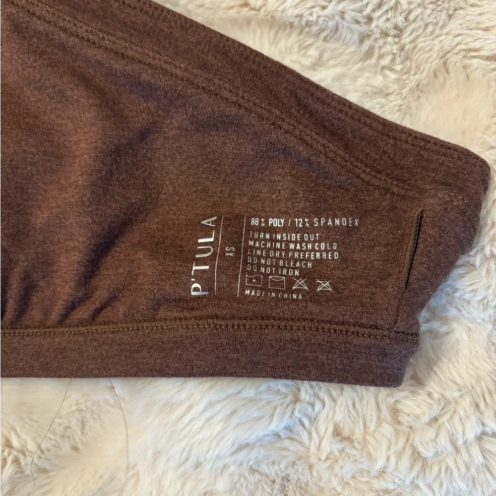 P'tula Chocolate Ribbed Bralette - Picture 5 of 5